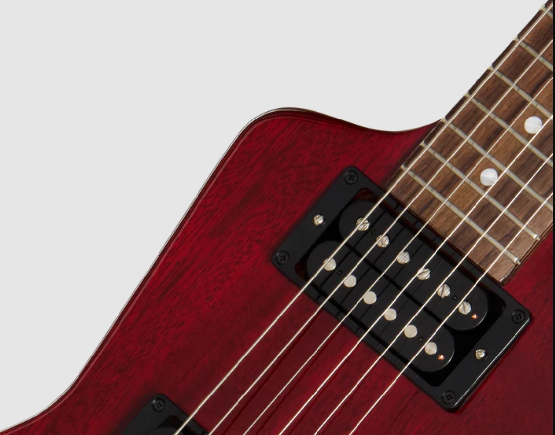 Gibson Explorer 80s 2h Ht Rw - Cherry - Metal electric guitar - Variation 2