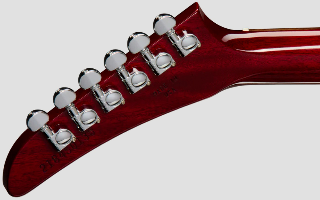 Gibson Explorer 80s 2h Ht Rw - Cherry - Metal electric guitar - Variation 4