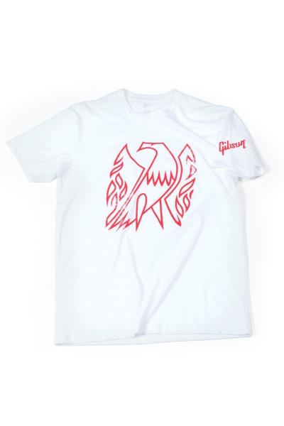 T-shirt Gibson Firebird T Large White