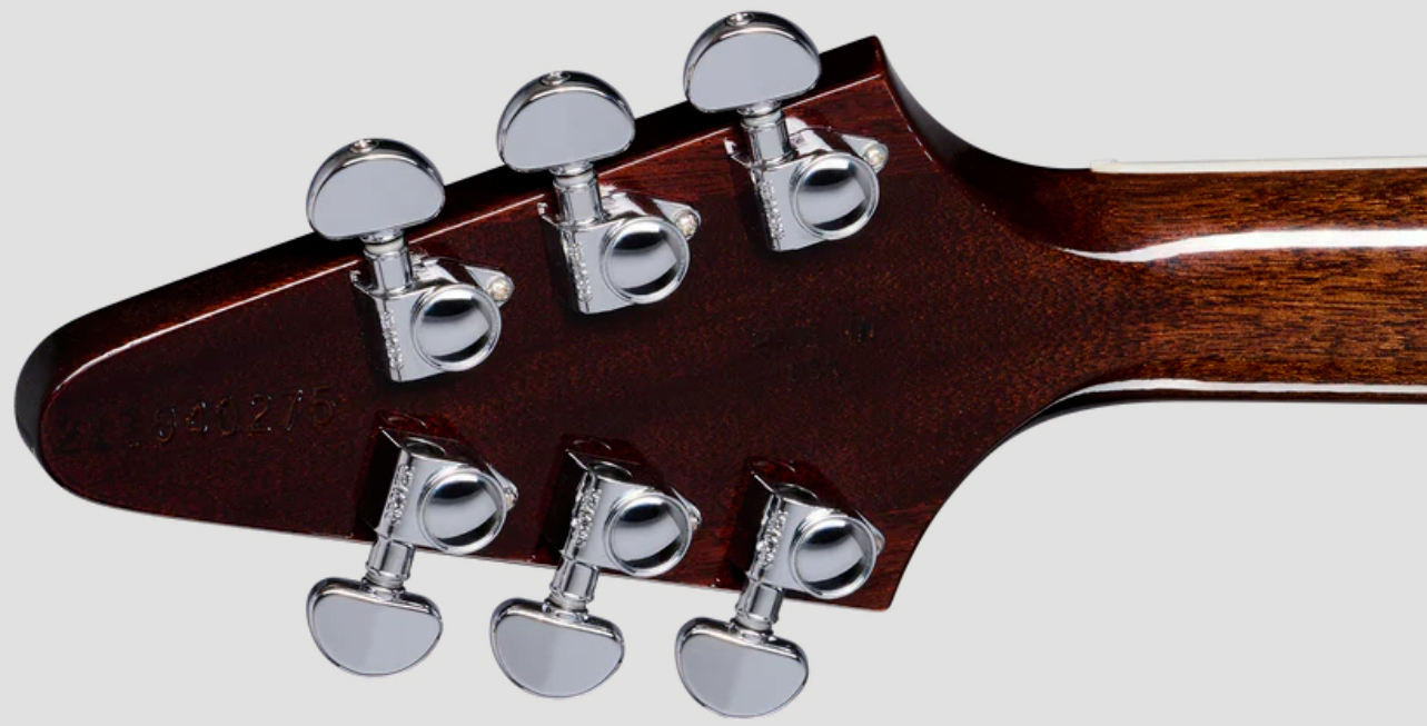 Gibson Flying V 70s Original 2h Ht Rw - Dark Walnut - Metal electric guitar - Variation 4