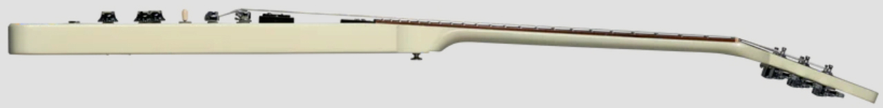 Gibson Flying V 80s 2h Ht Rw - Classic White - Retro rock electric guitar - Variation 2