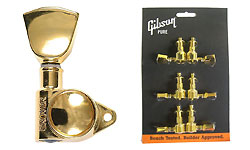 Gibson Grover Modern Keystone Machine Heads Jeu 3x3 Gold - Tuning machine - Variation 1
