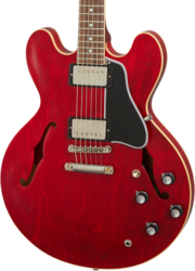 Semi-hollow electric guitar Gibson Custom Shop Historic 1961 ES-335 Reissue - Vos sixties cherry