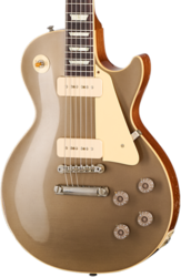 Single cut electric guitar Gibson Custom Shop 1955 NAMM Show Commemorative Les Paul Ltd - Murphy lab light aged samoa beige