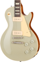 Single cut electric guitar Gibson Custom Shop 1955 NAMM Show Commemorative Les Paul Ltd - Murphy lab light aged platinium