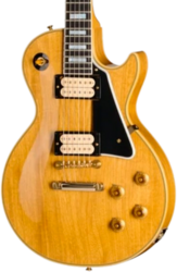 Single cut electric guitar Gibson Custom Shop LE 1957 Les Paul Custom Reissue Korina Ltd - VOS Antique Natural