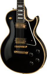 Single cut electric guitar Gibson Custom Shop 1957 Les Paul Custom 2-Pickup - Vos ebony