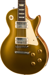 Single cut electric guitar Gibson Custom Shop 1957 Les Paul Goldtop Reissue - Vos double gold