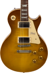 Single cut electric guitar Gibson Custom Shop 1958 Les Paul Standard - Vos royal teaburst