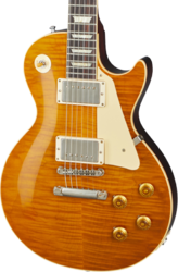 Single cut electric guitar Gibson Custom Shop 1959 Les Paul Standard Reissue 2020 - Vos dirty lemon 