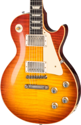 Single cut electric guitar Gibson Custom Shop 1960 Les Paul Standard Reissue - Vos washed cherry sunburst