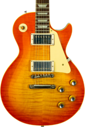 Single cut electric guitar Gibson Custom Shop 1960 Les Paul Standard Reissue #04495 - VOS Tangerine Burst
