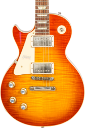Left-handed electric guitar Gibson Custom Shop 1960 Les Paul Standard Reissue LH #09122 - Vos tangerine burst