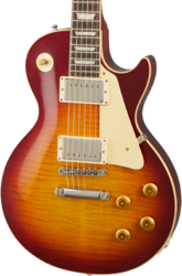 Single cut electric guitar Gibson Custom Shop 60th Anniversary 1960 Les Paul Standard V1 - Vos deep cherry sunburst