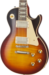 Single cut electric guitar Gibson Custom Shop 60th Anniversary 1960 Les Paul Standard V3 - Vos washed bourbon burst