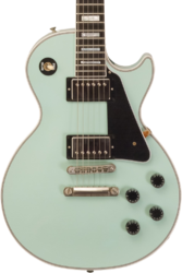 Single cut electric guitar Gibson Custom Shop M2M Les Paul Custom #CS501799 - Murphy Lab Aged Kerry Green