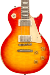 Single cut electric guitar Gibson Custom Shop M2M 1959 Les Paul Standard Reissue #934298 - Murphy lab ultra heavy aged washed cherry sunburst