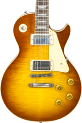 Single cut electric guitar Gibson Custom Shop M2M 1959 Les Paul Standard Reissue #934307 - Murphy lab ultra light aged iced tea burst