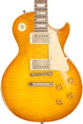 Single cut electric guitar Gibson Custom Shop M2M 1959 Les Paul Standard Reissue #94702 - Murphy Lab Ultra Heavy Aged Golden Poppy Burst