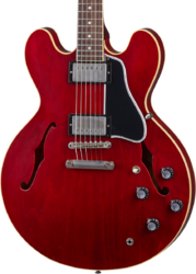 Semi-hollow electric guitar Gibson Custom Shop Murphy Lab 1961 ES-335 Reissue - Ultra light aged sixties cherry