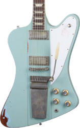 Custom Shop Murphy Lab 1963 Firebird V With Maestro Vibrola - heavy aged antique frost blue