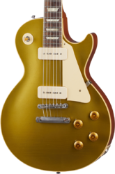 Single cut electric guitar Gibson Custom Shop Murphy Lab 1956 Les Paul Goldtop Reissue - Ultra light aged double gold