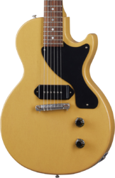 Single cut electric guitar Gibson Custom Shop Murphy Lab 1957 Les Paul Junior Single Cut Reissue - Ultra light aged tv yellow