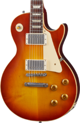 Single cut electric guitar Gibson Custom Shop Murphy Lab 1958 Les Paul Standard Reissue - Ultra light aged washed cherry sunburst