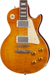 Single cut electric guitar Gibson Custom Shop Murphy Lab 1959 Les Paul Standard Reissue - Light aged dirty lemon