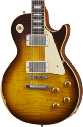 Single cut electric guitar Gibson Custom Shop Murphy Lab 1959 Les Paul Standard Reissue - Ultra heavy aged kindred burst