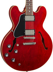 Left-handed electric guitar Gibson ES-335 2020 Left Hand - Sixties cherry