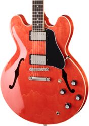 Semi-hollow electric guitar Gibson ES-335 Custom Color - Watermelon