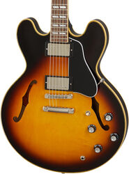 Semi-hollow electric guitar Gibson ES-345 - Vintage burst