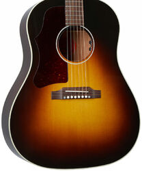 Left-handed folk guitar Gibson 50s J-45 LH - Vintage sunburst