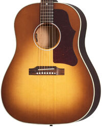 Acoustic guitar & electro Gibson J-45 50s Faded - Vintage sunburst