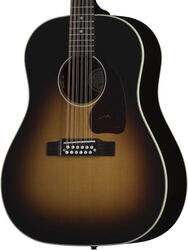Electro acoustic guitar Gibson J-45 Standard 12-String - Vintage sunburst