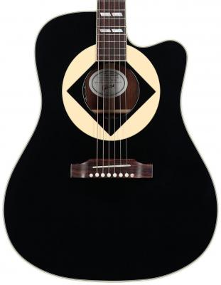 Acoustic guitar & electro Gibson Jerry Cantrell Atone Songwriter - Ebony