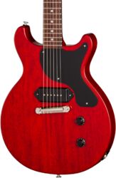 Double cut electric guitar Gibson Les Paul Junior Double Cut - vintage cherry