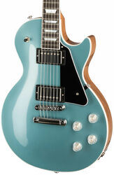 Single cut electric guitar Gibson Les Paul Modern - Faded pelham blue top
