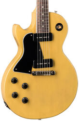 Left-handed electric guitar Gibson Les Paul Special LH - Tv yellow