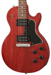 Single cut electric guitar Gibson Les Paul Special Tribute Humbucker Modern - Vintage cherry satin