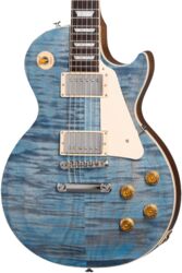 Single cut electric guitar Gibson Original Les Paul Standard 50s Custom Color - ocean blue
