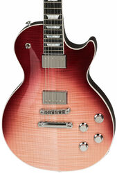 Single cut electric guitar Gibson Les Paul Standard HP-II - Hot pink fade