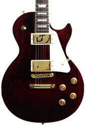 Single cut electric guitar Gibson Modern Les Paul Studio Gold Hardware - wine red