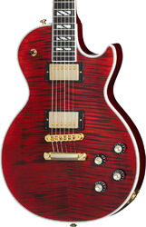 Single cut electric guitar Gibson Les Paul Supreme - Wine red