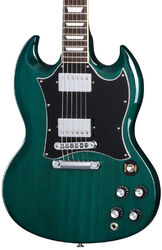 Double cut electric guitar Gibson SG Standard Custom Color - Translucent teal
