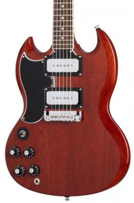 Solid body electric guitar Gibson Tony Iommi SG Special LH - Vintage cherry