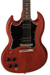 Left-handed electric guitar Gibson SG Tribute Left Hand - Vintage cherry satin