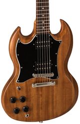 Left-handed electric guitar Gibson SG Tribute LH - Natural walnut