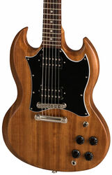 Retro rock electric guitar Gibson SG Tribute Modern - Natural walnut